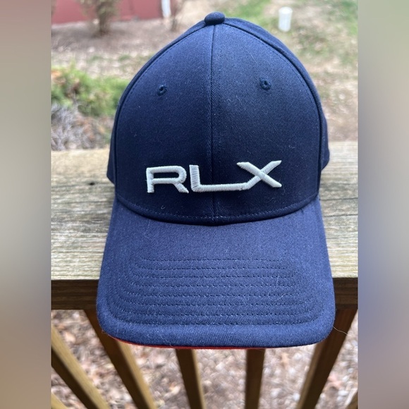 RLX Ralph Lauren Other - RLX Ralph Lauren blue white embroidered golf cap one size preppy athleisure